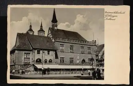 Göttingen. Universitätsstadt. Rathaus