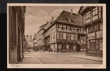 Göttingen. Barfüsserstrasse