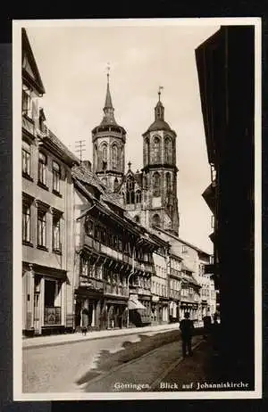 Göttingen. Blick auf Johanniskirche