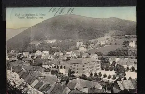 Bad Lauterberg im Harz. Vom Hausberg aus