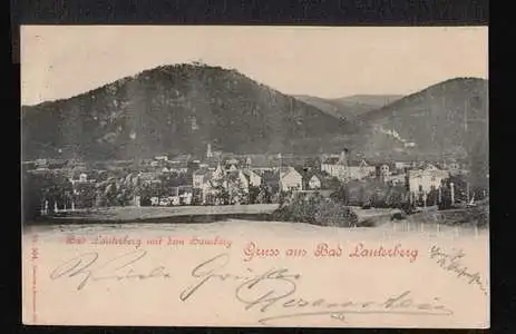 Bad Lauterberg. Gruss aus. B. L. mit dem Hausberg