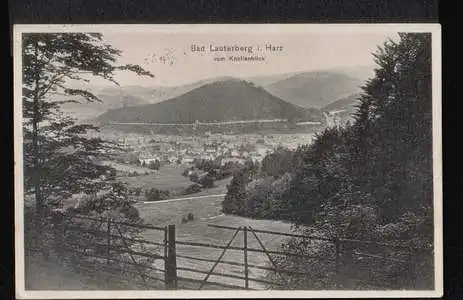 Bad Lauterberg im Harz. Vom Kollenblick