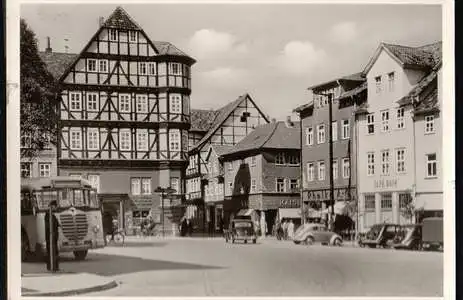 Witzenhausen im Werratal. Marktplatz