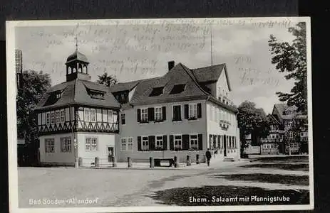 Bad Sooden Allendorf. Ehem. Salzamt mit Pfennigstube