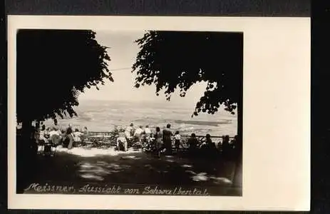 Meissner. Aussicht von Schwalbental