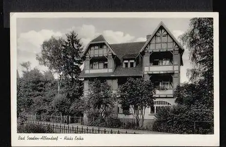 Bad Sooden Allendorf. Haus Erika