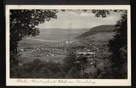 Höxter. Weserbergland. Blick vom Räuscheberg