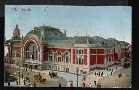 Kiel. Bahnhof
