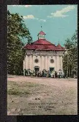 Kalwarja Zebrzydowska. Widok kaplicy "Heroda"