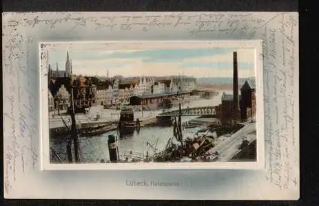 Lübeck. Hafenpartie