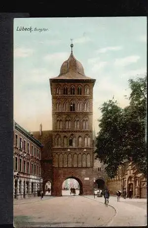 Lübeck. Burgtor