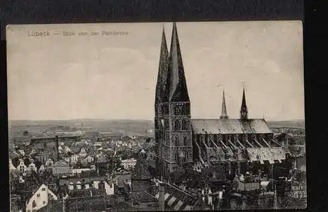 Lübeck. Blick von der Petrikirche