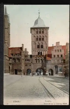 Lübeck. Burgtor