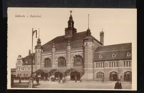 Lübeck. Bahnhof