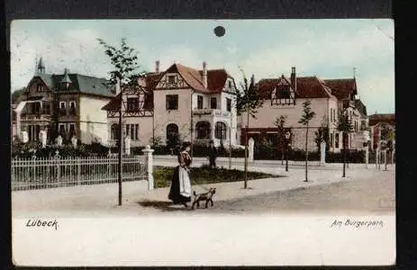 Lübeck. Am Bürgerpark