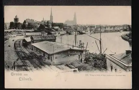 Lübeck. Gruss aus