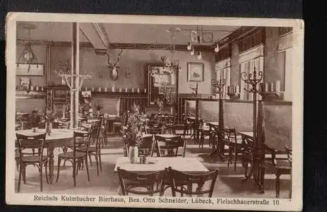 Lübeck. Reichels Kulmbacher Bierhaus