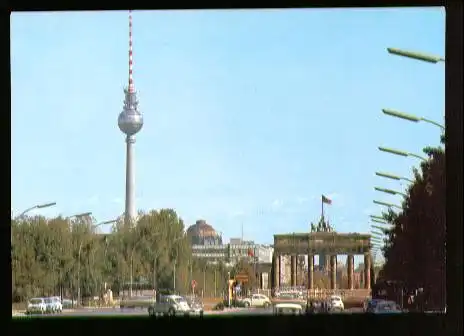 Berlin. Blick auf das Brandenburger Tor