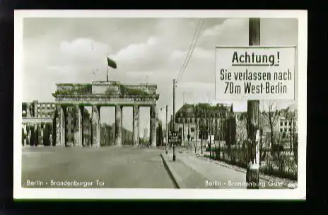 Berlin. Brandenburger Tor Brandenburg Gate