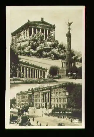 Berlin. Schloss mit Schlossplatz, Museum Siegessäule