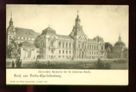 Berlin. Charlottenburg. Akademische Hochschule