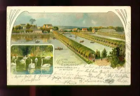 Berlin. Spandau. Spandauer Schifffahrtskanal "Carlshof"