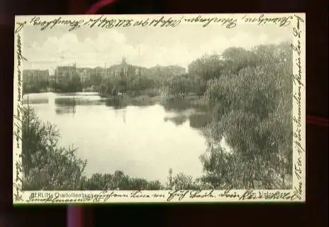 Berlin. Charlottenburg. Am Lietzensee