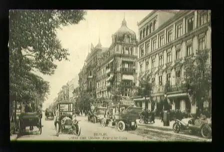 Berlin. Unter den Linden Kanzler Ecke