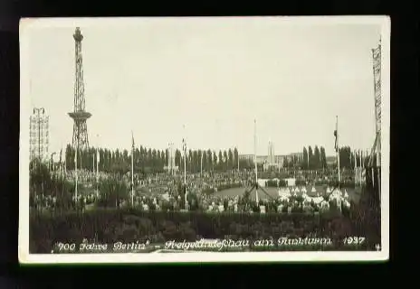 Berlin. 700 Jahre Berlin Freigeländeschau am Funkturm 1937