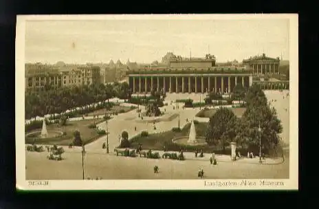 Berlin. Lustgarten Altes Museum