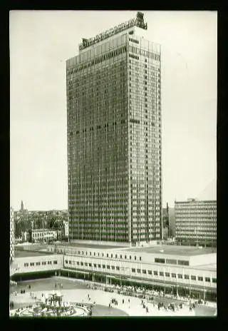 Berlin. Interhotel &quot;Stadt Berlin&quot;