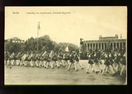 Berlin. Aufziehen der Schlosswache, Alexander Regiment