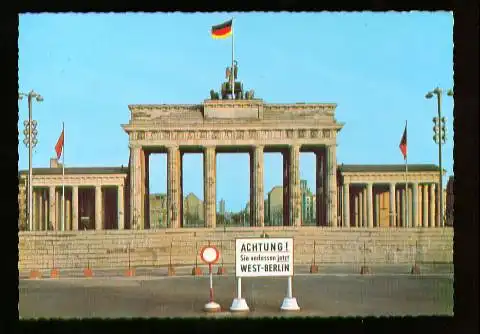 Berlin. Brandenburger Tor