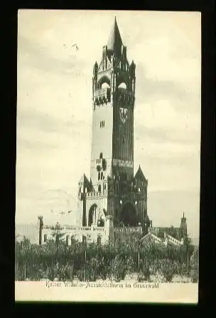 Berlin. Grunewald. Kaiser Wilhelm Aussichtsthurm