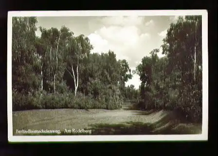 Berlin. Baumschulweg Am Rodelberg