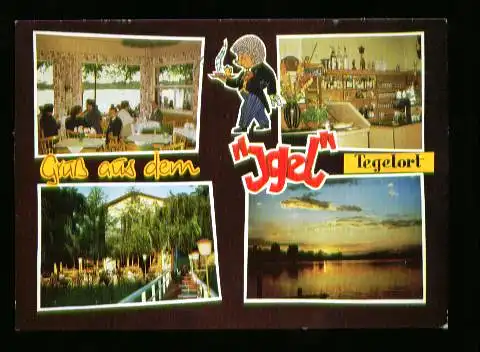 Berlin. Gruss aus dem "Igel" Tegelort