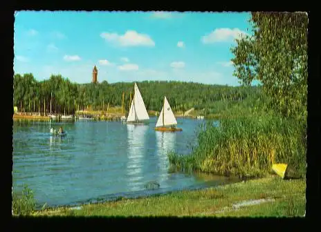 Berlin. Havel mit Grunewaldturm