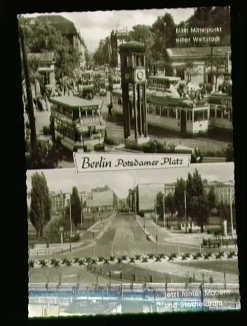 Berlin. Berlin Potsdamer Platz, Einst Mittelpunkt einer Weltstadt