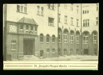 Berlin. St. Joseph Hospiz Berlin