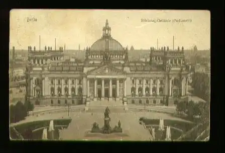 Berlin. Reichstag Gebäude (Parlament)