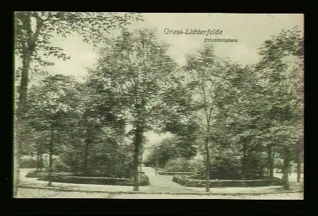 Berlin. Gross Lichterfelde Friedrichplatz