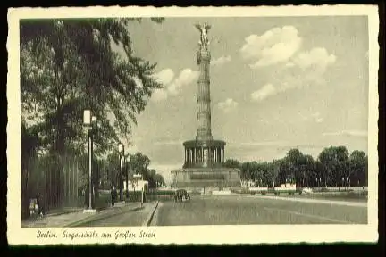 Berlin. Siegessäule am Grossen Stern