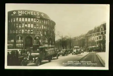 Berlin. Berliner Verkehr: Krfürsterdamm und Rankestr.