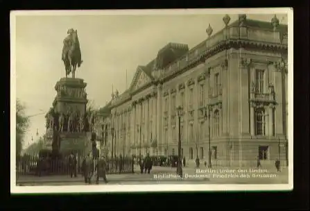 Berlin. Unter den Linden. Bibliothek