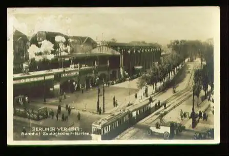 Berlin. Berliner Verkehr: Bahnhof Zoologischer Garten