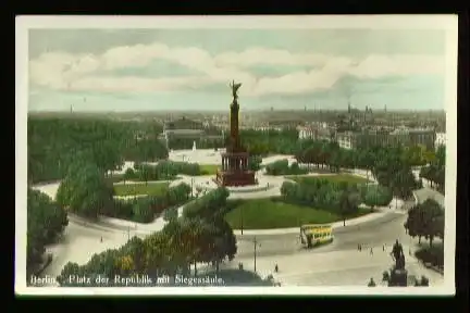 Berlin. Platz der Republik mit Siegessäule