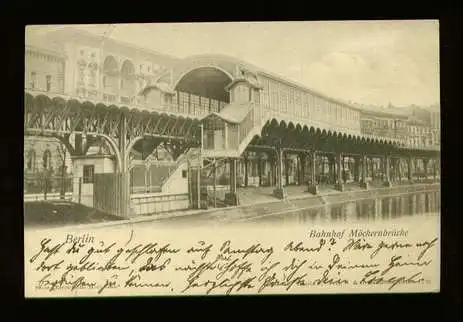 Berlin. Bahnhof Möckernbrücke