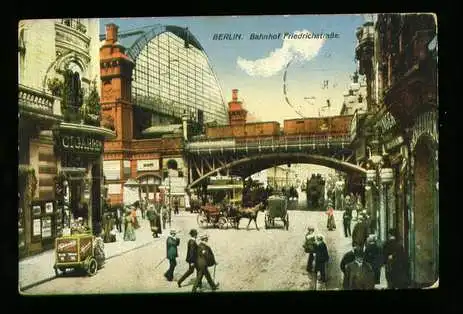 Berlin. Bahnhof Friedrichstrasse