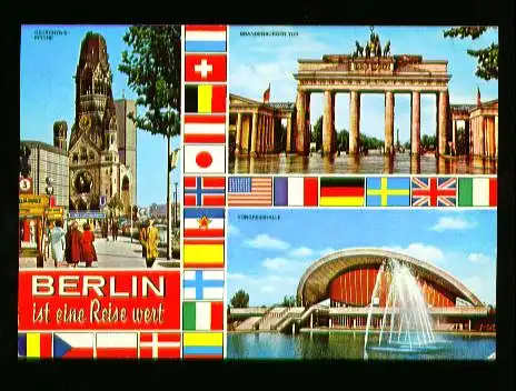 Berlin. Berlin ist eine Reise Wert. Gedächtniskirche