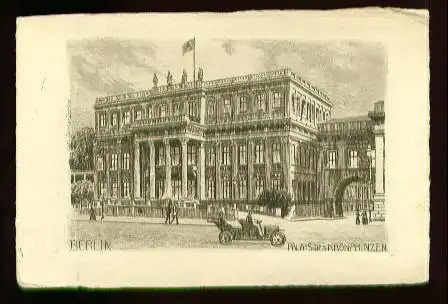 Berlin. Palais des Kronprinzen